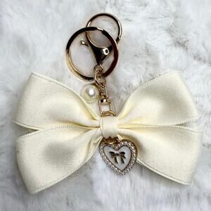 Fashion Bow Keychain Handbag Purse Bag charm